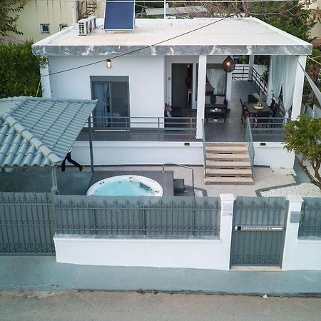 Вилла Seaside House In Неа-Макри Экстерьер фото